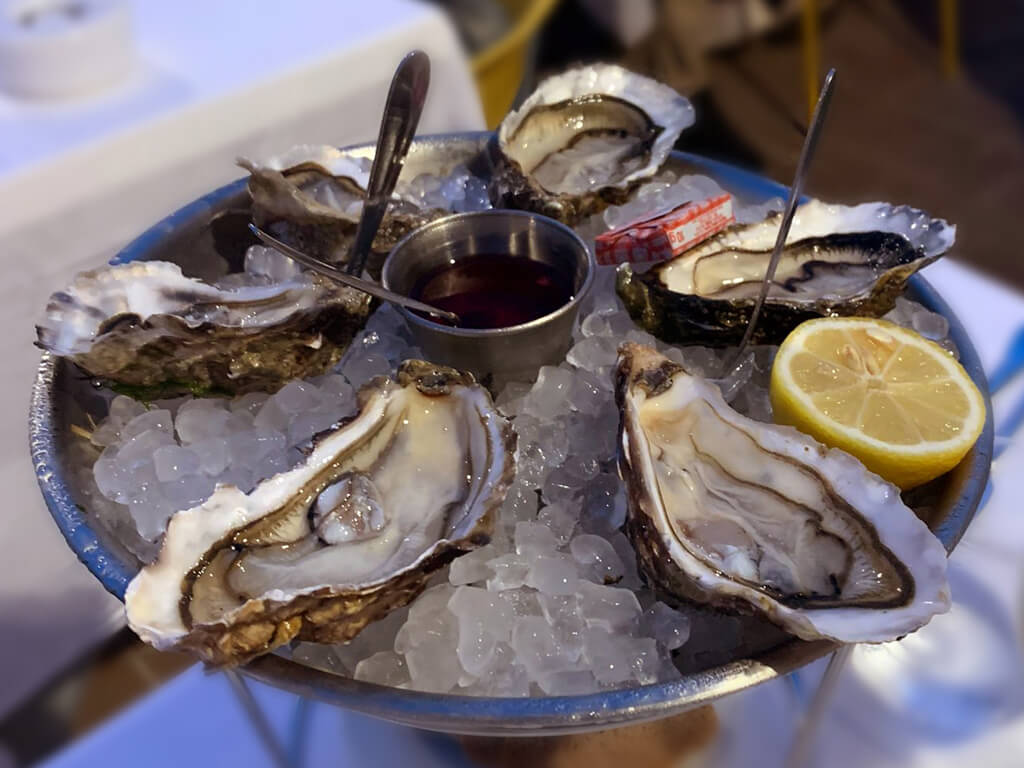 Soirées Huitres et fruits de mer